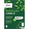 Avery White 192 x 38 mm,Self Adhesive Laser Recycled Filing Labels - 7 Per Page
