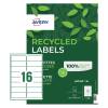 Avery White 99.1 x 34 mm Self Adhesive Laser Address Labels