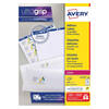 Avery White 63.5 x 33.9mm Self Adhesive Peel-Off Sticky Address Labels