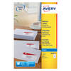 Avery White 63.5 x 38.1mm Self Adhesive Peel-Off Sticky Address Labels