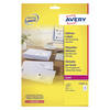Avery White 63.5 x 46.6mm Self Adhesive Peel-Off Sticky Address Labels