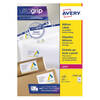 Avery White 99.1 x 33.9mm Self Adhesive Peel-Off Sticky Address Labels