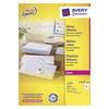 Avery White 99.1 x 33.9mm Self Adhesive Peel-Off Sticky Address Labels