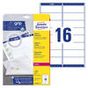 Avery White 99.1 x 33.9mm Self Adhesive Peel-Off Sticky Address Labels