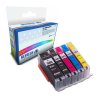 Compatible Everyday Valuepack of PGI-580PGBKXXL & CLI-581XXLBK/C/M/Y - 5x Extra High Capacity Replacement Ink Cartridges for Canon Printers