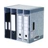 Bankers Box System File Store for A4 / Foolscap Large Grey Pack of 5 (1840)