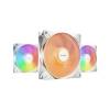 Be Quiet! Light Wings LX 120mm PWM ARGB Computer Case Fan Pack of 3 White (BL122