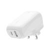Belkin BoostCharge 42W Wall Fast Charger AC Adapter USB C & A Ports White (WCB00
