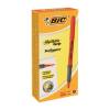 Bic Grip Highlighter Pen Chisel Tip 1.6-3.3mm Line Orange - Pack of 12