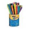 Bic Kids Visa Felt Tip Pens in Assorted Colours - Pack of 36