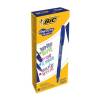 Bic Gel-ocity Illusion Erasable Gel Rollerball Pen Blue - Pack of 12