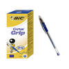 Bic Cristal Grip Ball Point Pens - Blue Ink