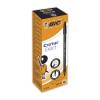 Bic Cristal Exact Ballpoint Pen 0.7mm Tip 0.28mm Line Black - 20 Pack