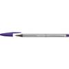 Bic Cristal Fun Ballpoint Pen - Purple - 1 SINGLE PEN - [929055]
