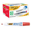 BIC VELLEDA WHITEBOARD MARKER PENS / BULLET TIP / RED / 12 PACK / 1199170103