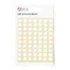 Blick Self Adhesive 8mm Round White Labels- 20 Packs of 490