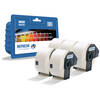 5x Brother DK-11208 Compatible Address Label Rolls