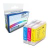 3 Compatible Brother LC1000C/M/Y Cartridges