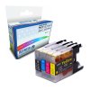 4 Compatible Brother LC1220/LC1240K/C/M/Y Ink Cartridges