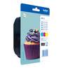 Original Brother LC123RBWBP 3 Colour Ink Cartridge Multipack