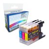 3 Compatible Brother LC1280C/M/Y Ink Cartridges