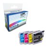 4 Brother LC39/LC985BK, C, M & Y Ink Cartridges