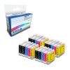20 Compatible Brother LC1000Bk/C/M/Y Cartridges