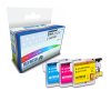 3 Compatible Brother LC39/LC985C, M & Y Ink Cartridges