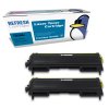 Brother TN-2000 Black Remanufactured Toner Cartridge Twin Pack