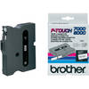 Original Brother TX-231 Black On White 12mm P-Touch Labelling Tape