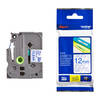 Original Brother TZE133 Blue On Clear 12mm Tape