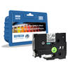 Brother TZE141 Black On Clear 18mm Laminated Tape