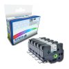 5x Brother TZe-151 Black On Clear 24mm Compatible Label Tapes