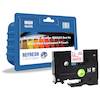 Compatible Brother TZE222 Red On White 9mm Label Tape