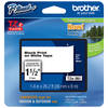 Brother OEM TZE261 Black On White 36mm Laminated Tape