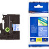 Brother TZE535 White On Blue 12mm P-Touch Label Tape