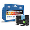 Compatible Brother TZE541 Black On Blue 18mm Tape