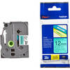 Brother TZE731 Black On Green Laminated 12mm Tape