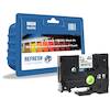 Compatible Brother TZE221 Black On White Label Tape