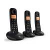 BT Everyday Trio DECT Call Blocker Telephone Black (90663)