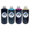 Multipack of Bulk Inkjet Ink Refill Bottles - 1000ml