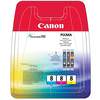 Original 3 Colour Canon CLI-8CMY Ink Cartridge Multipack