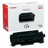Original Black Canon 724 Toner Cartridges