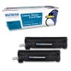 Canon 737 Black Remanufactured Toner Cartridge Twin Pack