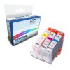 3 Compatible Ink Canon BCI-3eC/M/Y Cartridges
