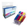 Colour Valuepack of 3 Compatible Canon CLI-571XL Ink Ca