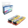 20 Colour Canon PGI-5BK, CLI-8C, CLI-8M and CLI-8Y Compatible Ink Cartridges