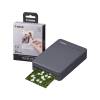 Canon Selphy QX20 Instant Photo Printer Dark Grey with 20 Shot Pack (6752C001+67