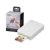 Canon Selphy QX20 Instant Photo Printer with 60 Shot Pack Sand White (6753C001+6