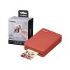 Canon Selphy QX20 Instant Photo Printer with 60 Shot Pack Terracotta Red (6754C0